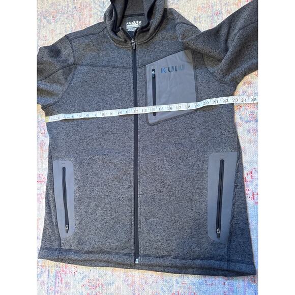 KUIU Base Camp Hooded Sweater Gray XL - Picture 5 of 7